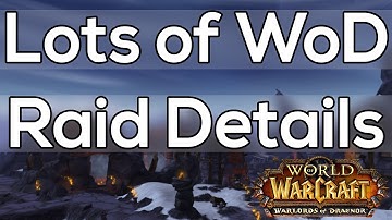 Warlords of Draenor Lead Designer Interview - Endgame Details