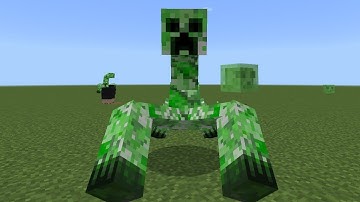 Mutant Creeper Titan. No Mods! #shorts #minecraft
