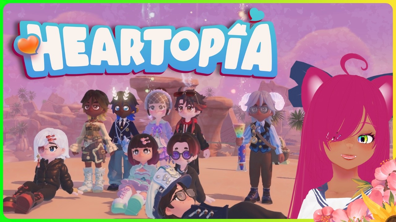 Construindo um Restaurante e fazendo missões! 🌸 Heartopia