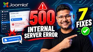 Joomla 500 Internal Server Error Fix in 7 Steps Only