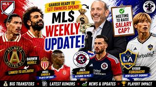 MLS READY TO SPEND?! Garber, Salary Cap Talks, Darwin Núñez & Biggest Transfer News