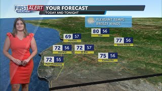 A warming trend continues Monday
