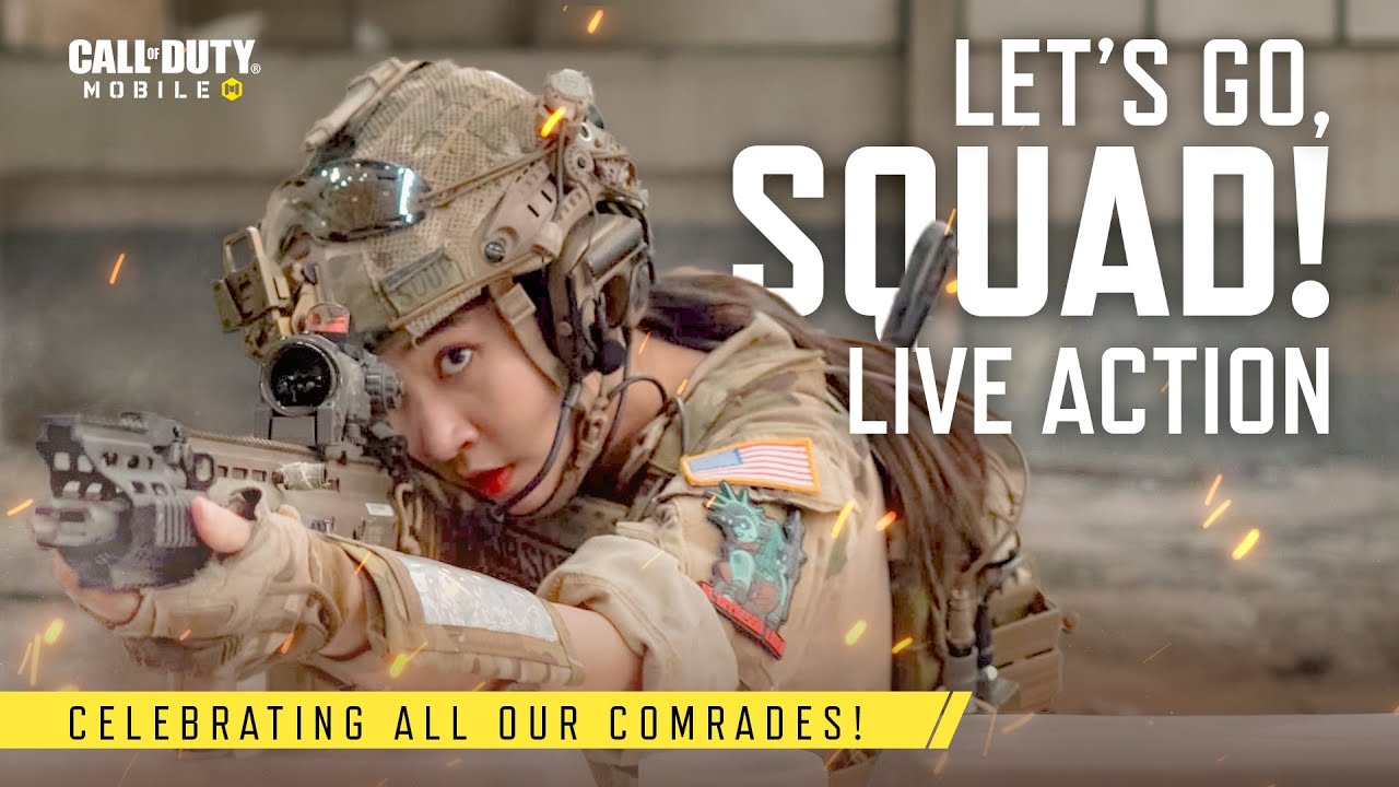 Let's Go, Squad! | Live Action | Call of Duty: Mobile – Garena