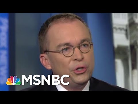 WH Tension: Bolton Clashes With Mulvaney As Trump Bribery Claims Go Public | MSNBC