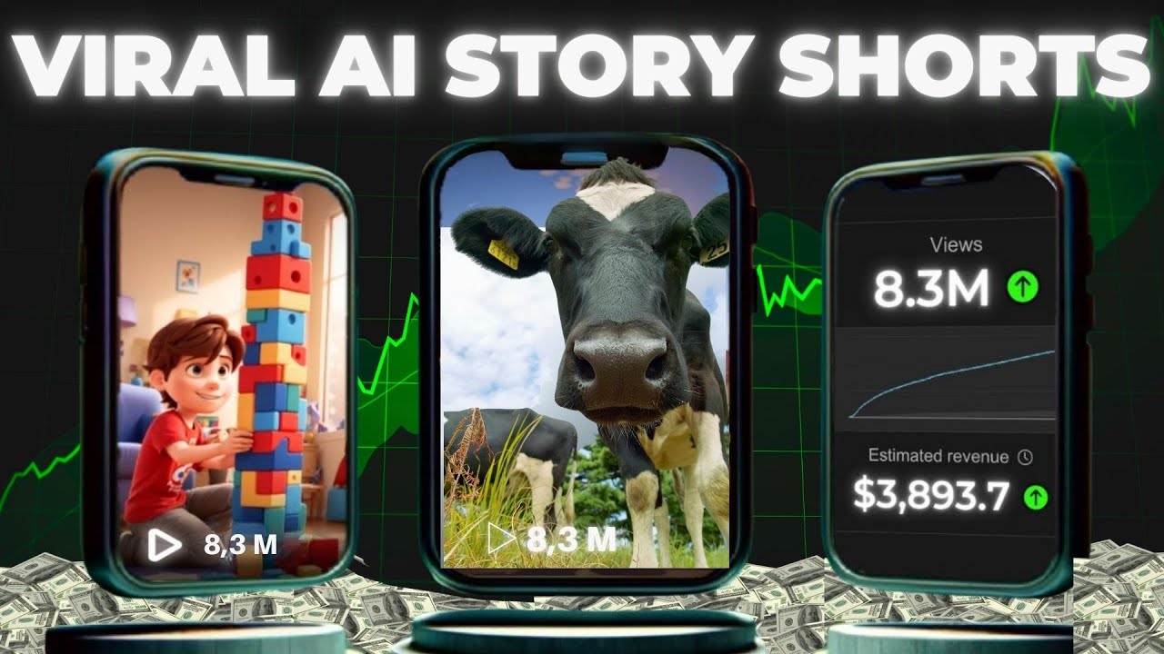 How To Make VIRAL AI Generated Story Shorts Faceless YouTube Channel ...
