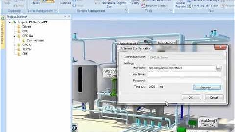 InduSoft Web Studio v7.0 OPC UA demo