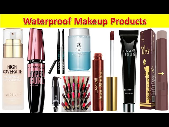 Waterproof Makeup Products With