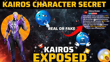 KAIROS CHARACTER SECRET - Kairos Character Skill Explained in Detail