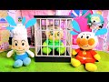 アンパンマン!おもちゃ(#471)メロンパンナちゃんが つかまっちゃった!? アニメ