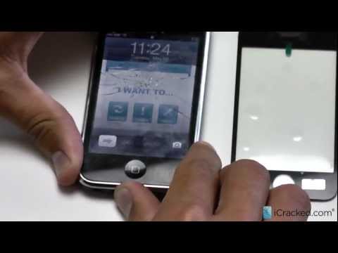 Video: Hoe Om Glas Iphone 3G Te Vervang
