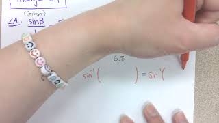 (Precalculus) Unit 6-1 Notes: The Ambiguous Case (SSA) - Part 2
