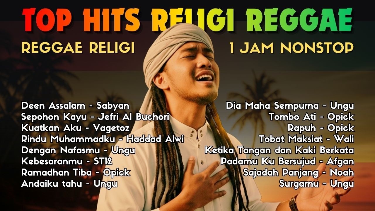 Playlist Reggae Religi Paling Adem Tahun Ini 🔥Nonstop Playlist 1 Jam | AI Cover Terbaik 2026