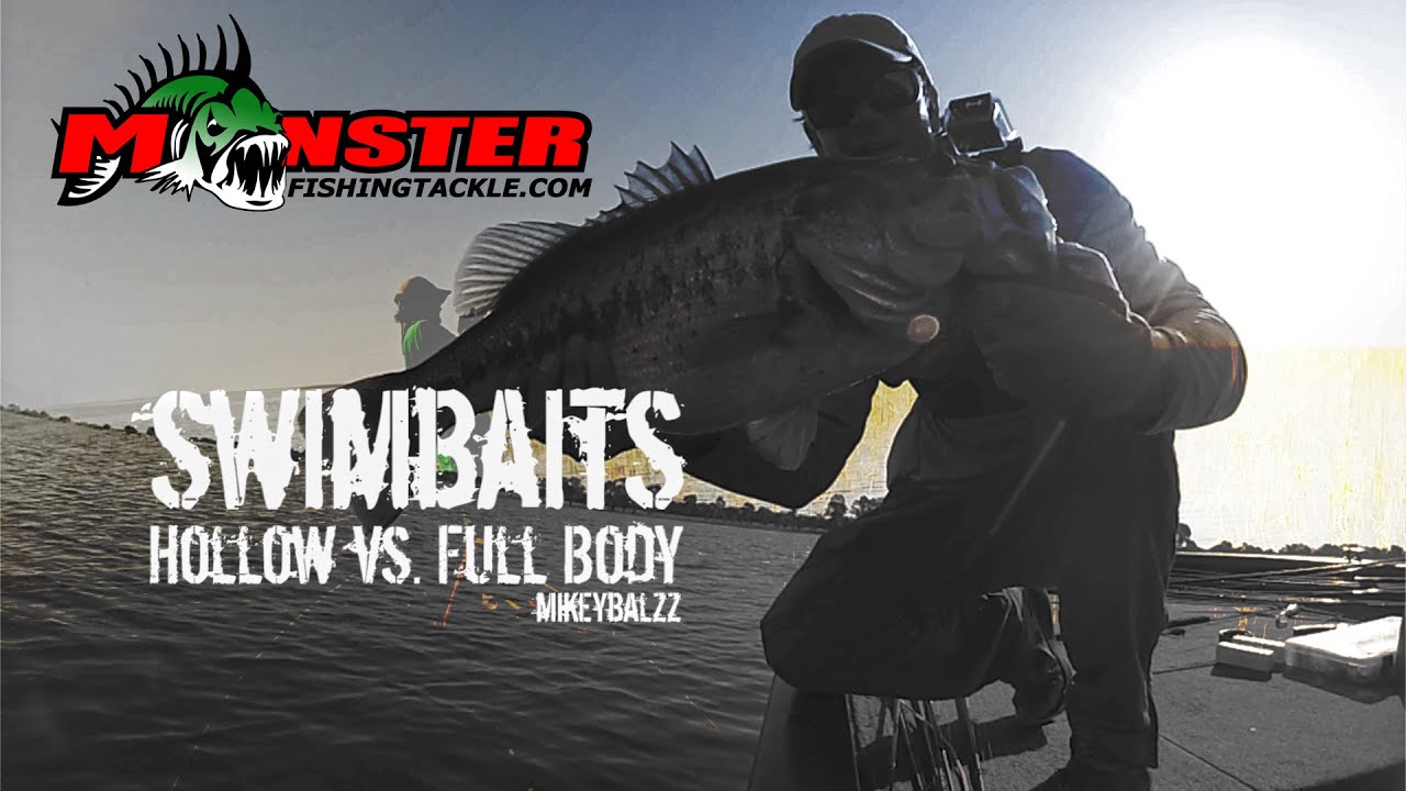 Swimbaits Hollow Body VS Full Body YouTube
