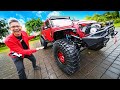 TEST DRIVE MOBIL TERSANGAR DI BALI!! RED JEEP MONSTER AJIK KRISNA!!