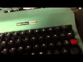 The Big, Red, Shiny Button! The Tabulator on an Olivetti-Underwood Lettera 32