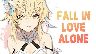 Nightcore - Fall In Love Alone (Lyrics)