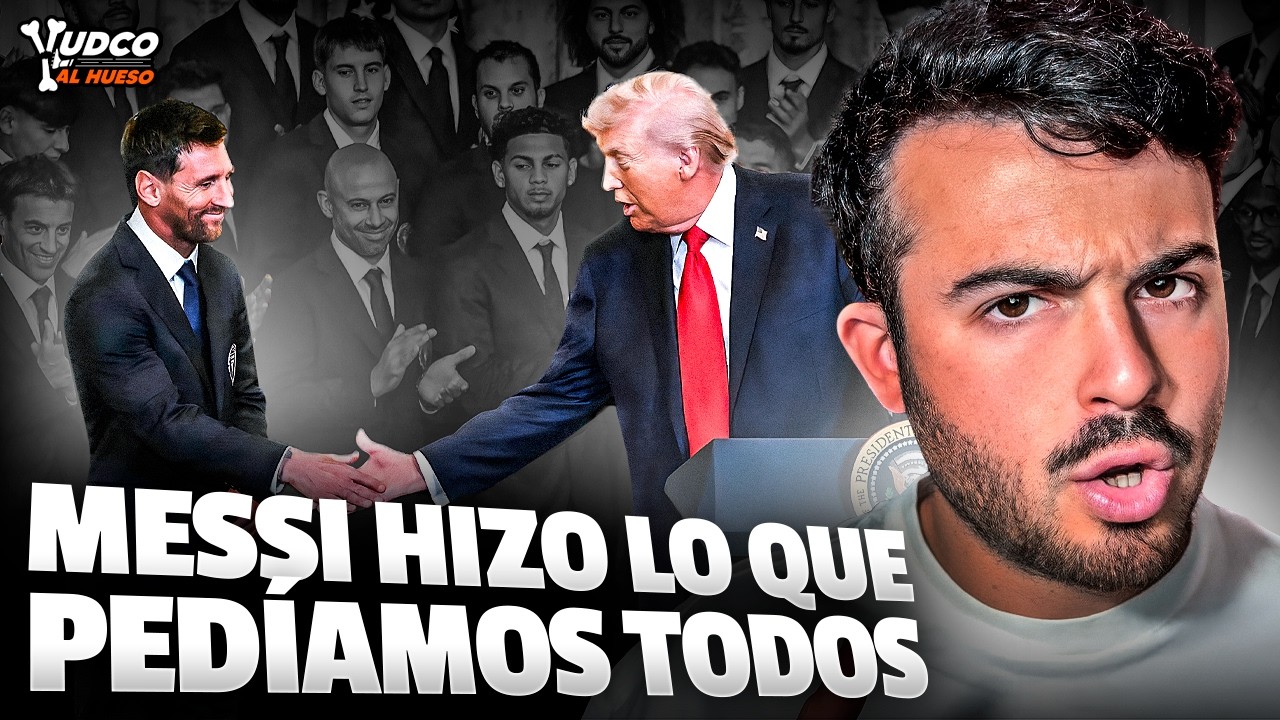 Lo que NADIE TE DICE de la RELACIÓN entre MESSI y TRUMP 💣 Reunión del Inter Miami en la Casa Blanca