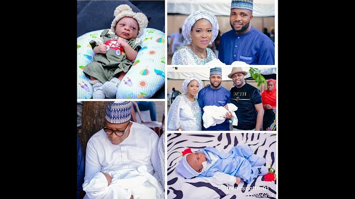 Adebayo Salami Aka Oga Bello's Handsome son welcomes baby, See Femi Adebayo At naming ceremony