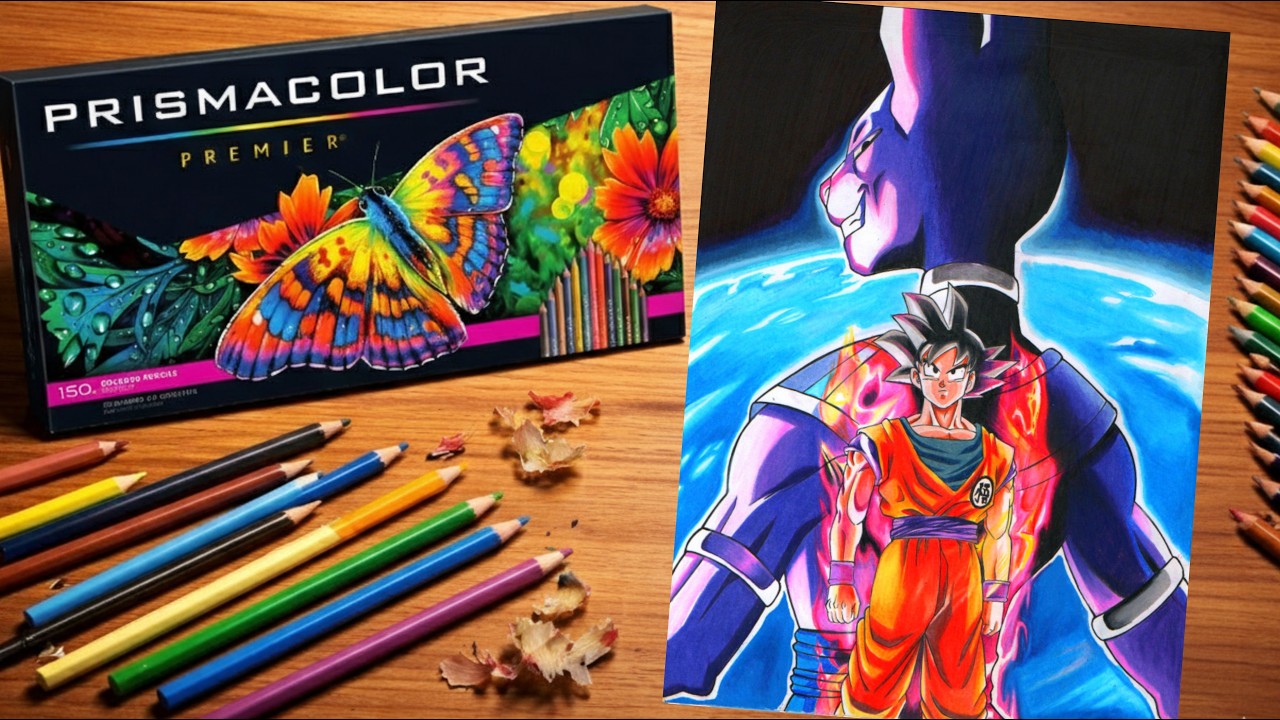 COMO DIBUJAR A GOKU Y BILLS | ELGORRAZ
