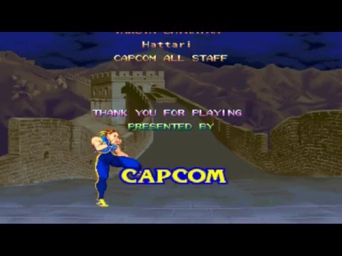Street Fighter Alpha Credits