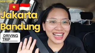 [4K] Epic Journey Jakarta ke Bandung ‼️ MBZ Skyway, Rest Area KM 57, dan Cipularang Toll Adventure