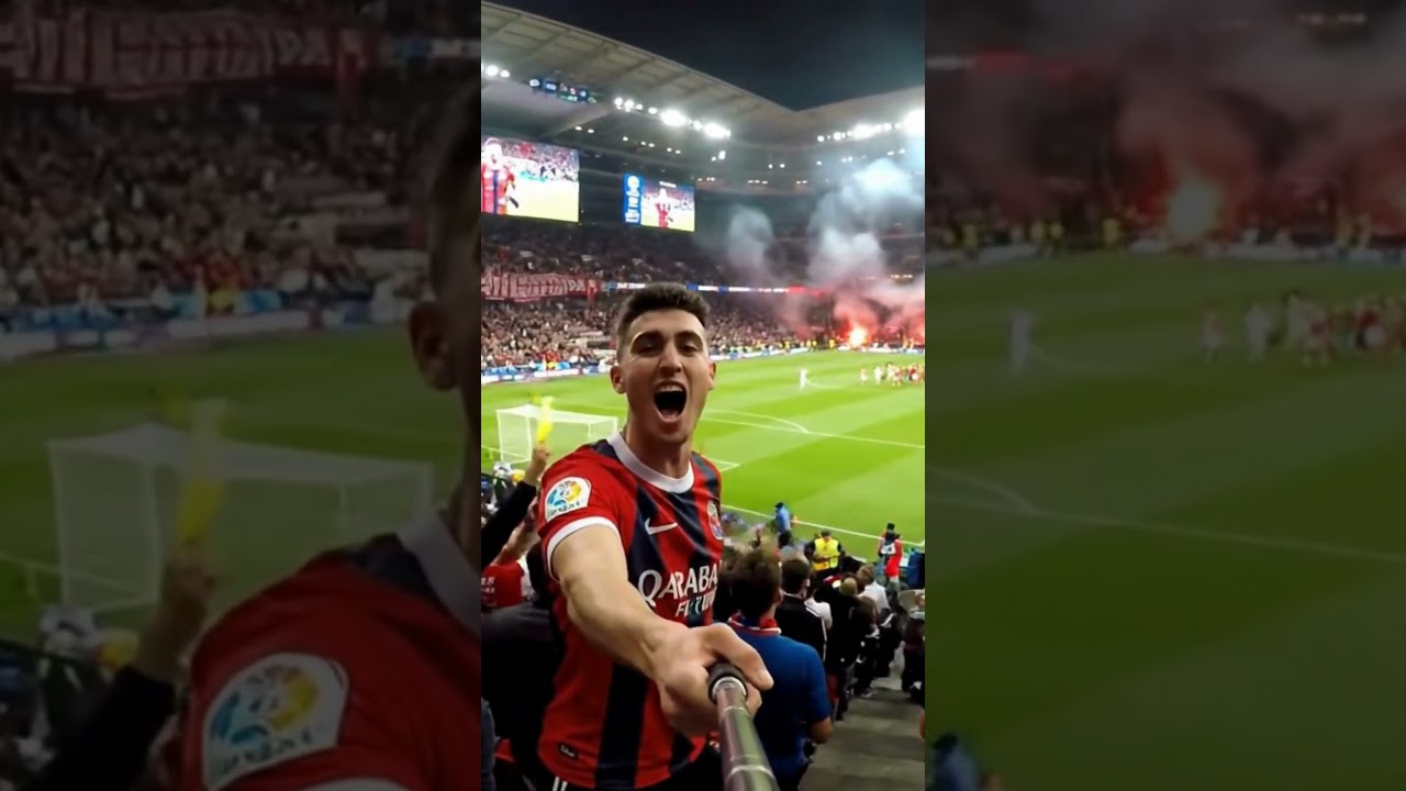 Stadium vibes on fire! ⚽️🔥