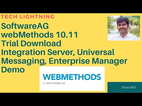 SoftwareAG webMethods 10.11 Download - Integration Server, Universal Messaging, Enterprise Manager