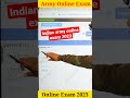 Indian Army Online Exam 2025 📋