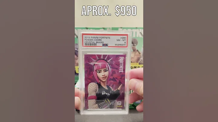 First PSA Fortnite Card Reveal #shorts