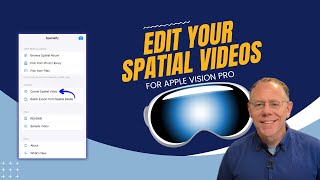 Edit Spatial Videos for the Apple Vision Pro