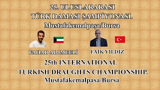 MKP 2025 oyun özetleri | FAHAD ALJMEELİ (KWT) - FAİK YILDIZ (TUR).
