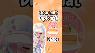 🩷Heartopia | Gourmet Diplomat Badge ✨ #heartopia #teahly
