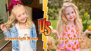 Like Nastya VS Everleigh Rose Transformation 👑 New Stars From Baby To 2024