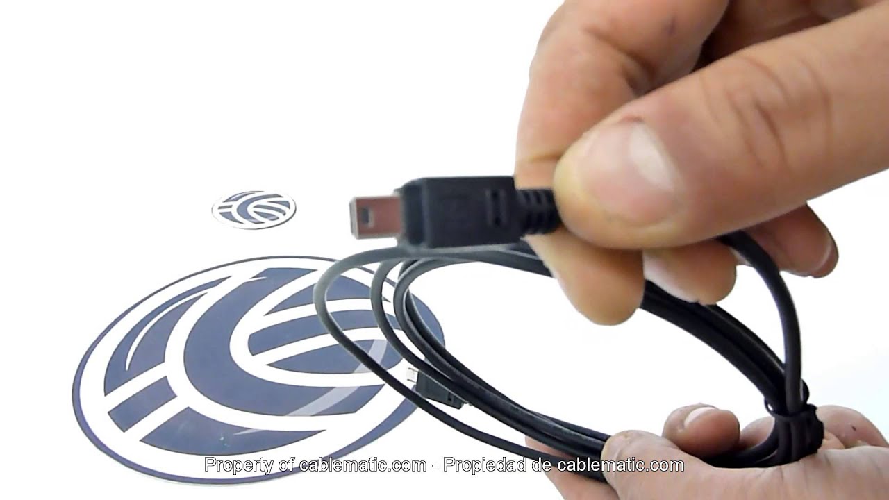 Cavo Usb 2.0 Mini "B" 5 Poli Per Ricarica O Trasmissione Dati In Rame Mt 18 - Foto 3