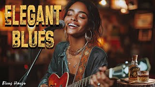 Elegant Blues Music 🥃 Whiskey Lounge Blues & Slow Rock Ballads for Relaxing Nights