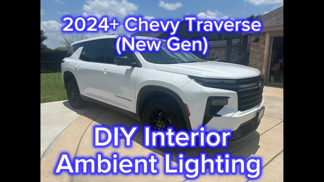 How To Install Ambient Lighting in a 2025 Chevrolet Traverse