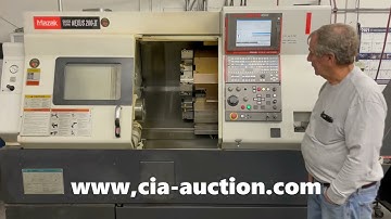 PUBLIC AUCTION: B & N Manufacturing - Mazak Quick Turn Nexus 200-II CNC Turning Center (2007)