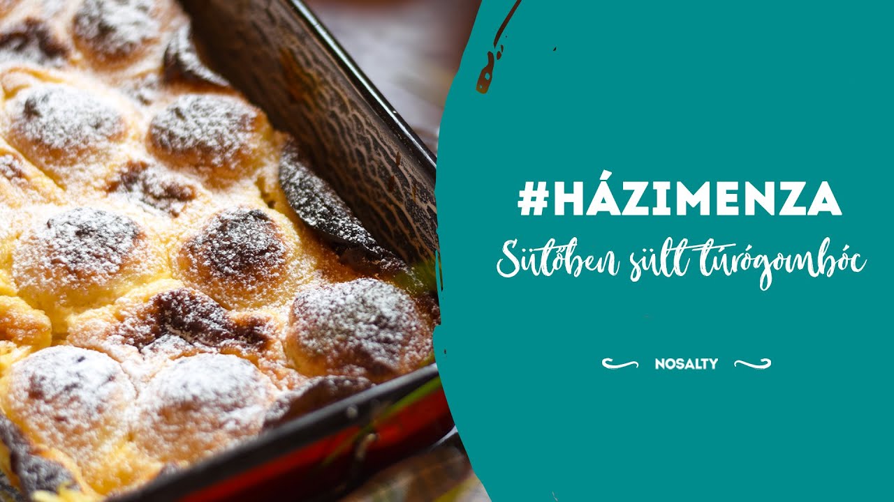 Hazimenza Sutoben Sult Turogomboc Recept Nosalty Youtube