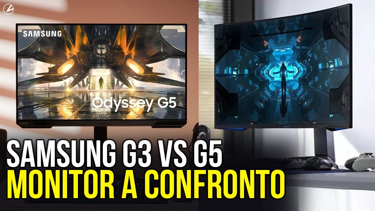 Monitor da GAMING a confronto Samsung Odyssey G3 vs G5! YouTube