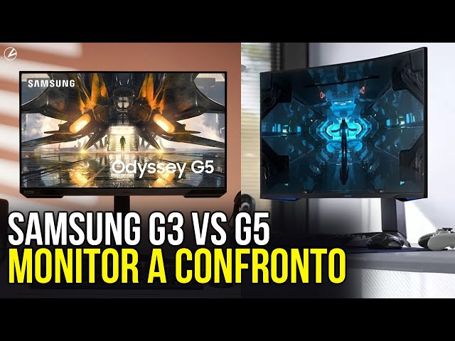 Monitor da GAMING a confronto: Samsung Odyssey G3 vs G5