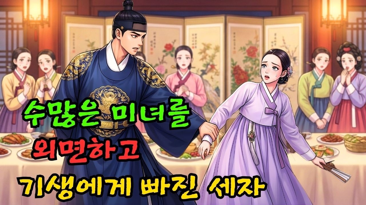 수많은 미녀를 제치고 '슬픈 눈의 기생'을 선택한 왕세자... 10년 전 그들이 나눈 찌통 약속의 진실 (첫사랑 재회)