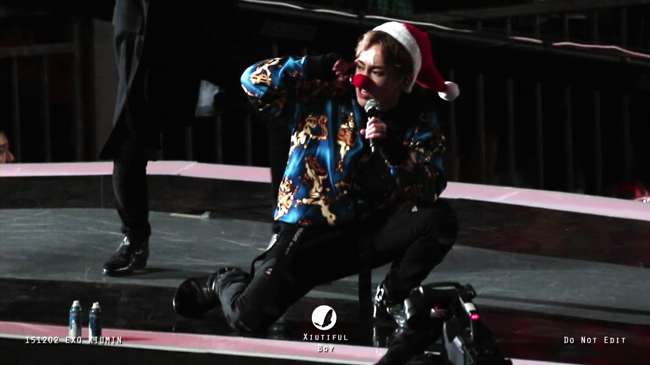 151202 MAMA EXO DROP THAT XIUMIN 시우민 focus.