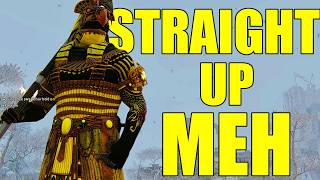 medjay is straight up a 'meh' character... | For Honor | Medjay