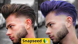 How to change hair colour in snapsheed🔥 |  snapseed photo editing🔥🔥 screenshot 4