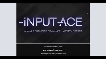 iNPUT-ACE - Video Interrogation - Codecs, Containers, & Raw Video