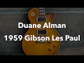 Duane Alman 1959 Gibson Les Paul - Quick Review.