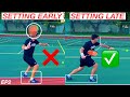 Forehand Footwork Timing | Why Setting Feet Early is a Problem | 10-Day Tennis Transformation EP2