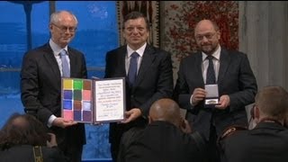 Die Europäsische Union erhält den Friedensnobelpreis?