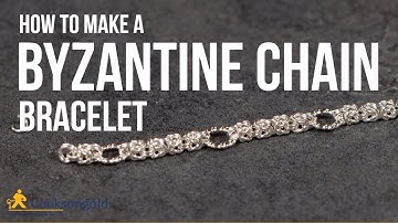 How To Make A Byzantine Chain Bracelet