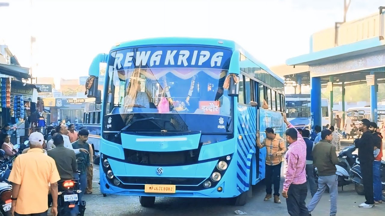 EXTREMELY AGGRESSIVE & HIGHSPEED BUS DRIVING in INDORE - BARWANI in just 3 HOURS NONSTOP BUS JOURNEY